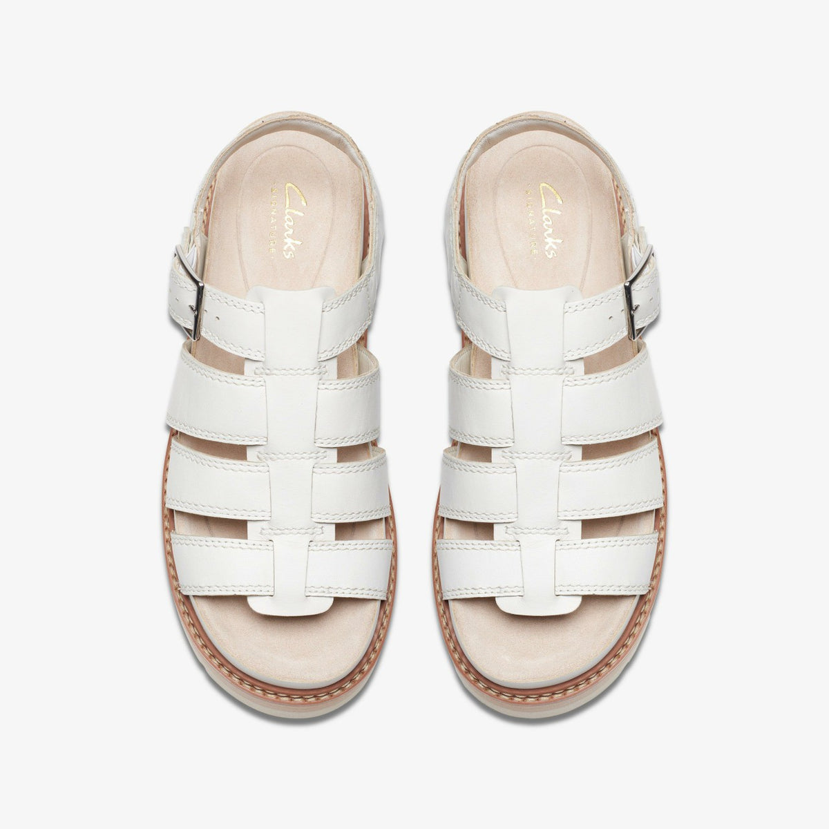 Women Orianna Twist Off White Leather