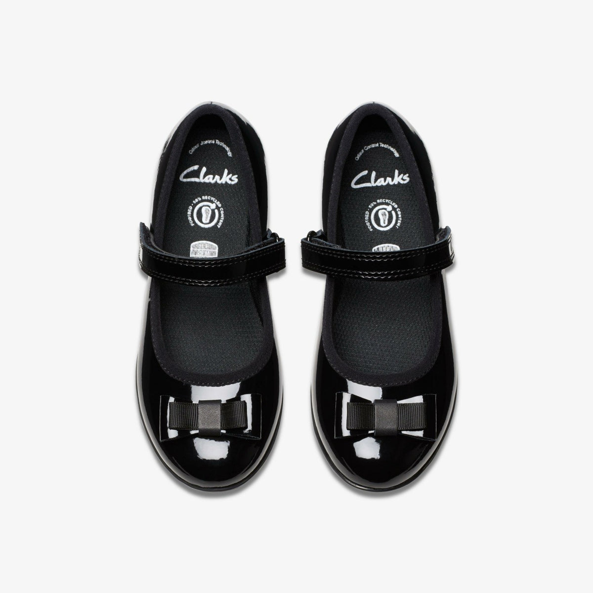 Kids Finja Tap Kid Black Patent