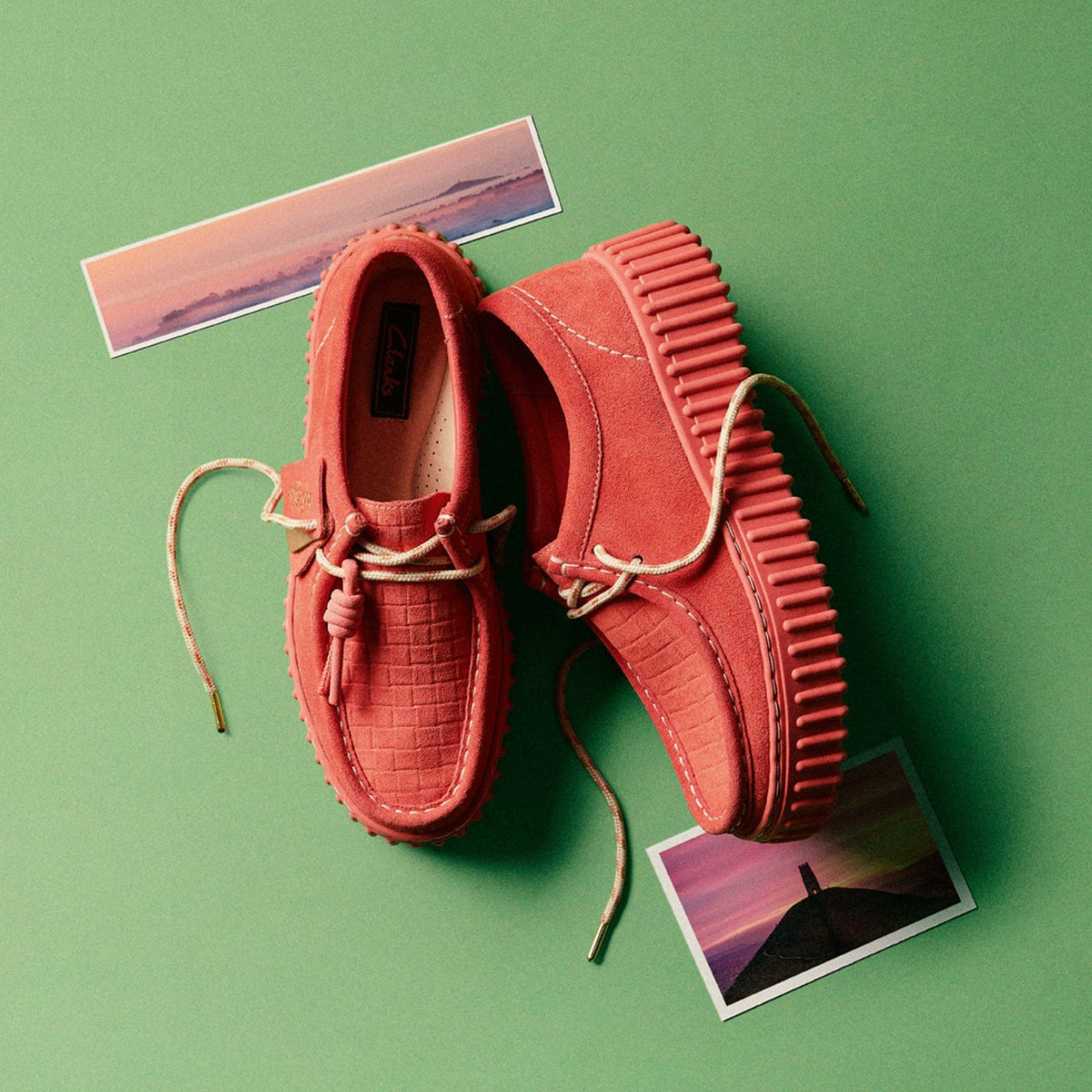 Women Torhill Bee Coral Suede
