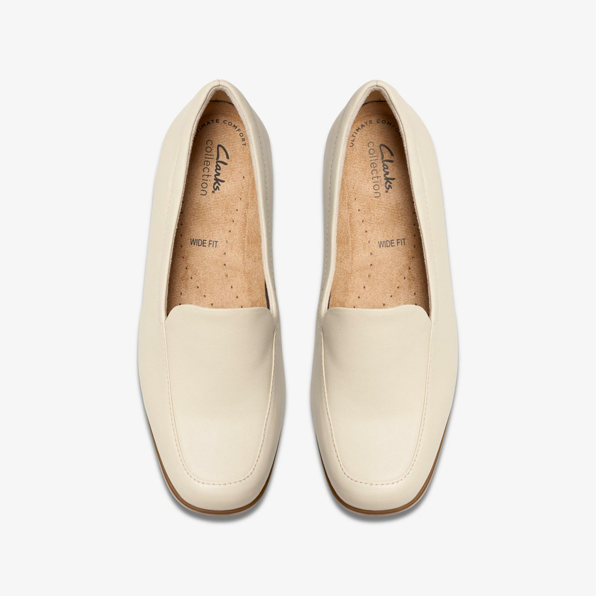 Women Georgia Cream Leather