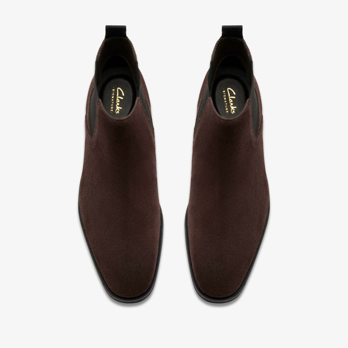 Men Paulton Easy Dark Brown Suede