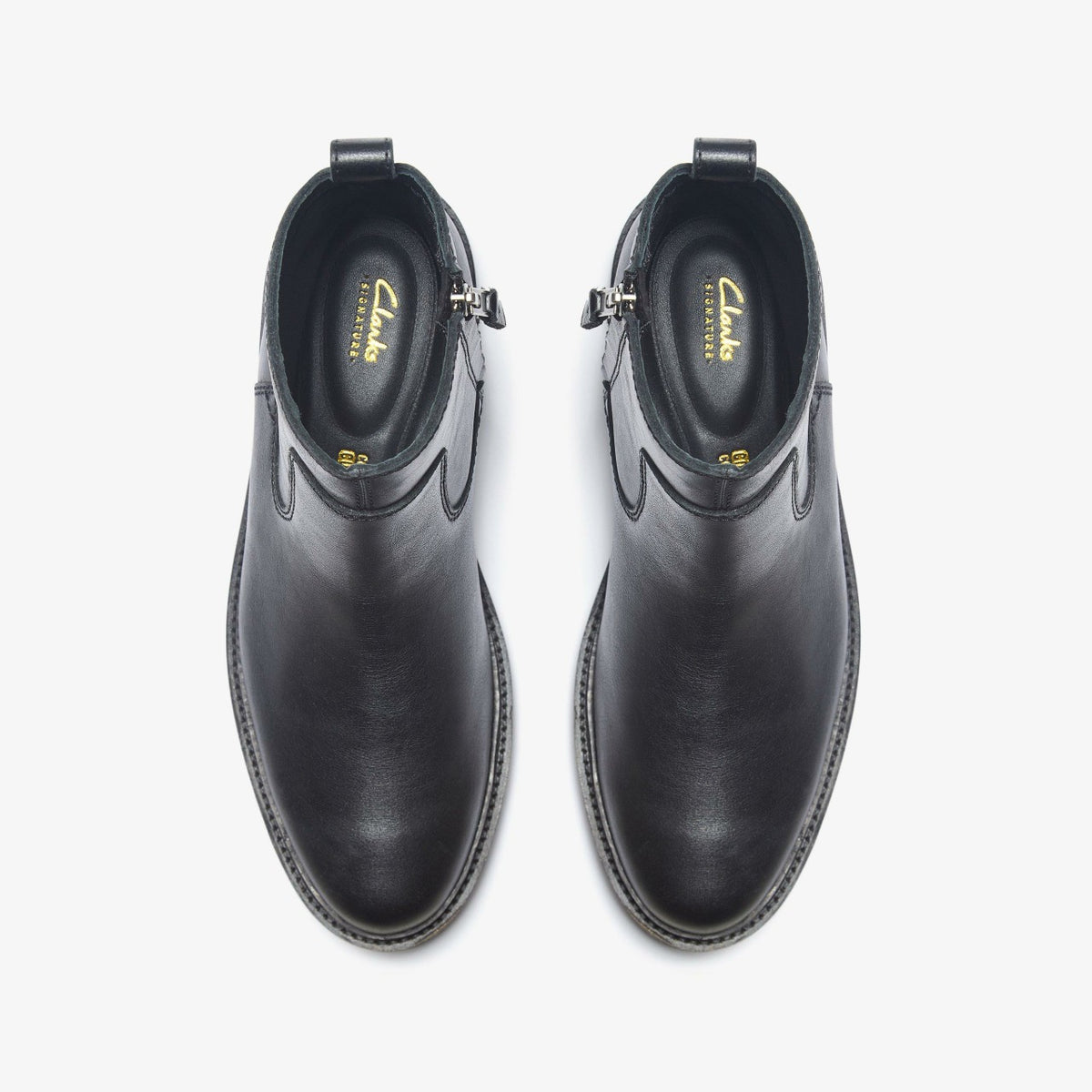 Men Clarkdale Boot Black Leather