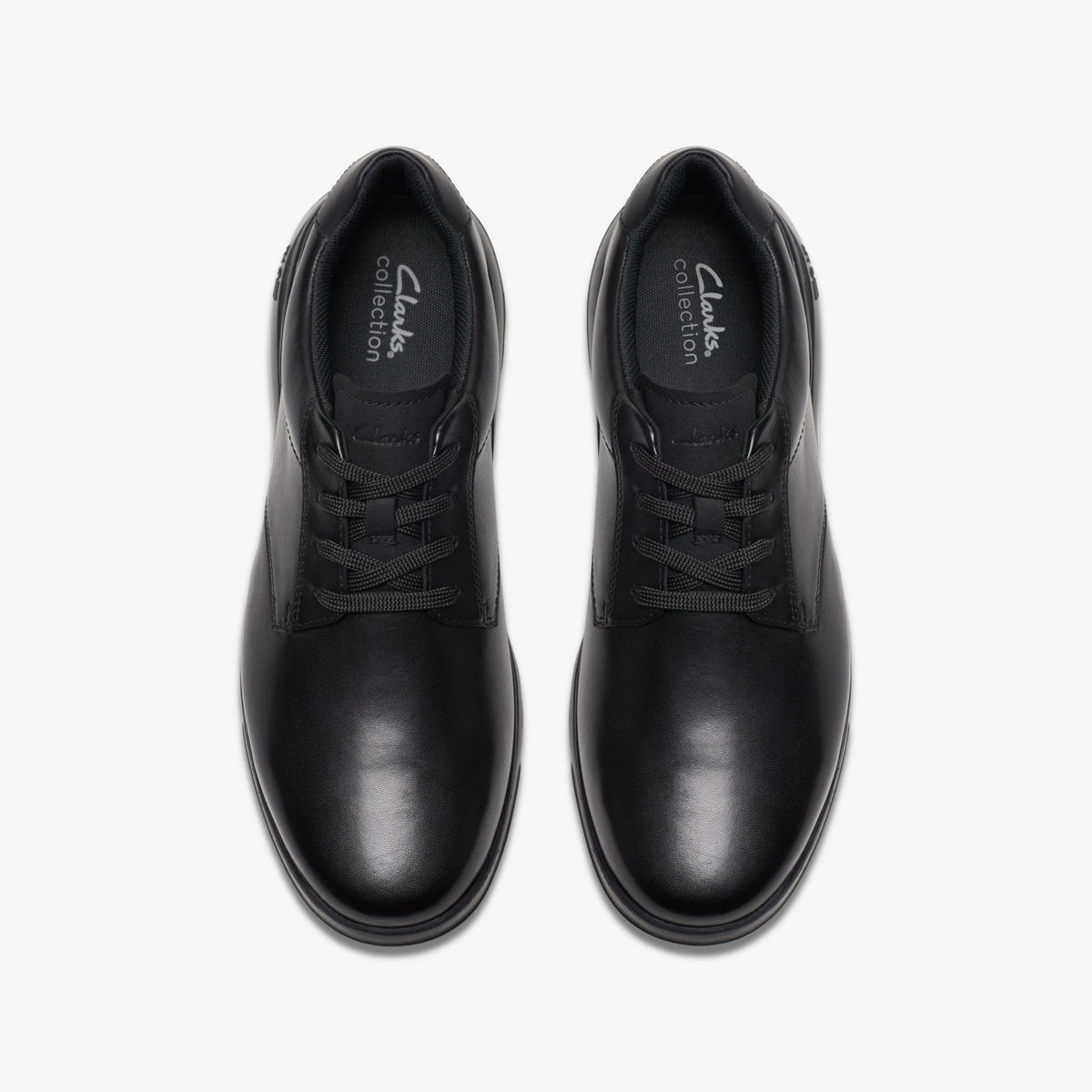Men Lifton Lace Black Leather