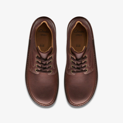 Men Nature Three Mahogany Leather
