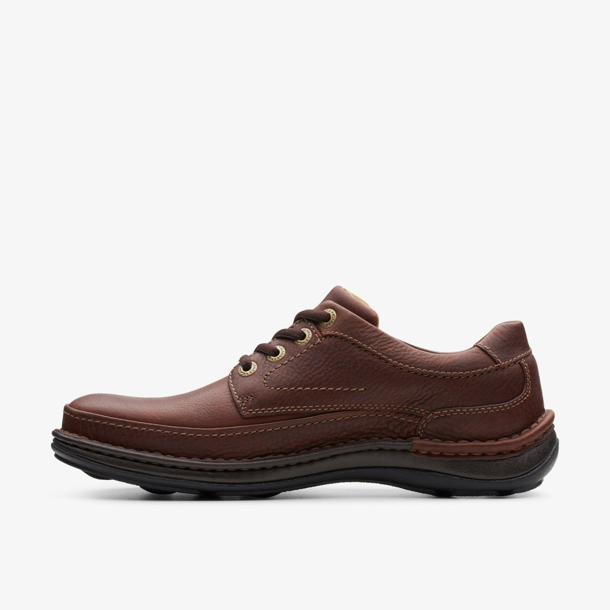 Men Nature Three Mahogany Leather