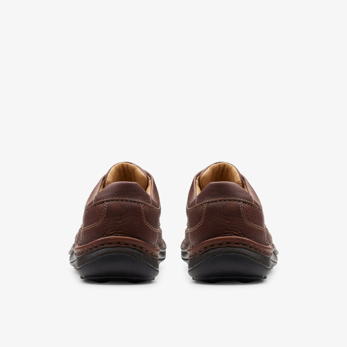 Men Nature Three Mahogany Leather