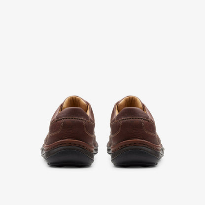 Men Nature Three Mahogany Leather