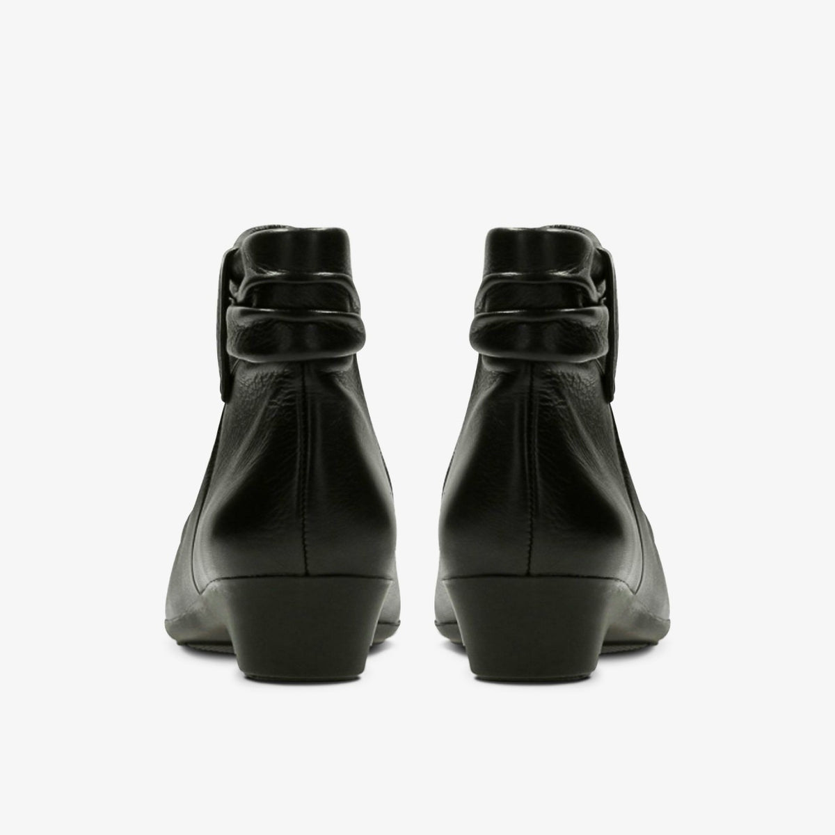Women Matron Ella Ankle Boot Black Leather