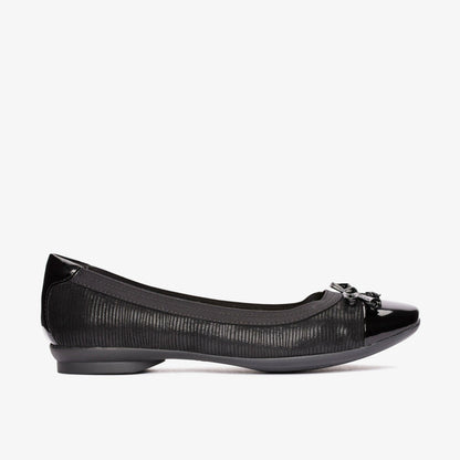 Women Candra Glow Black Suede