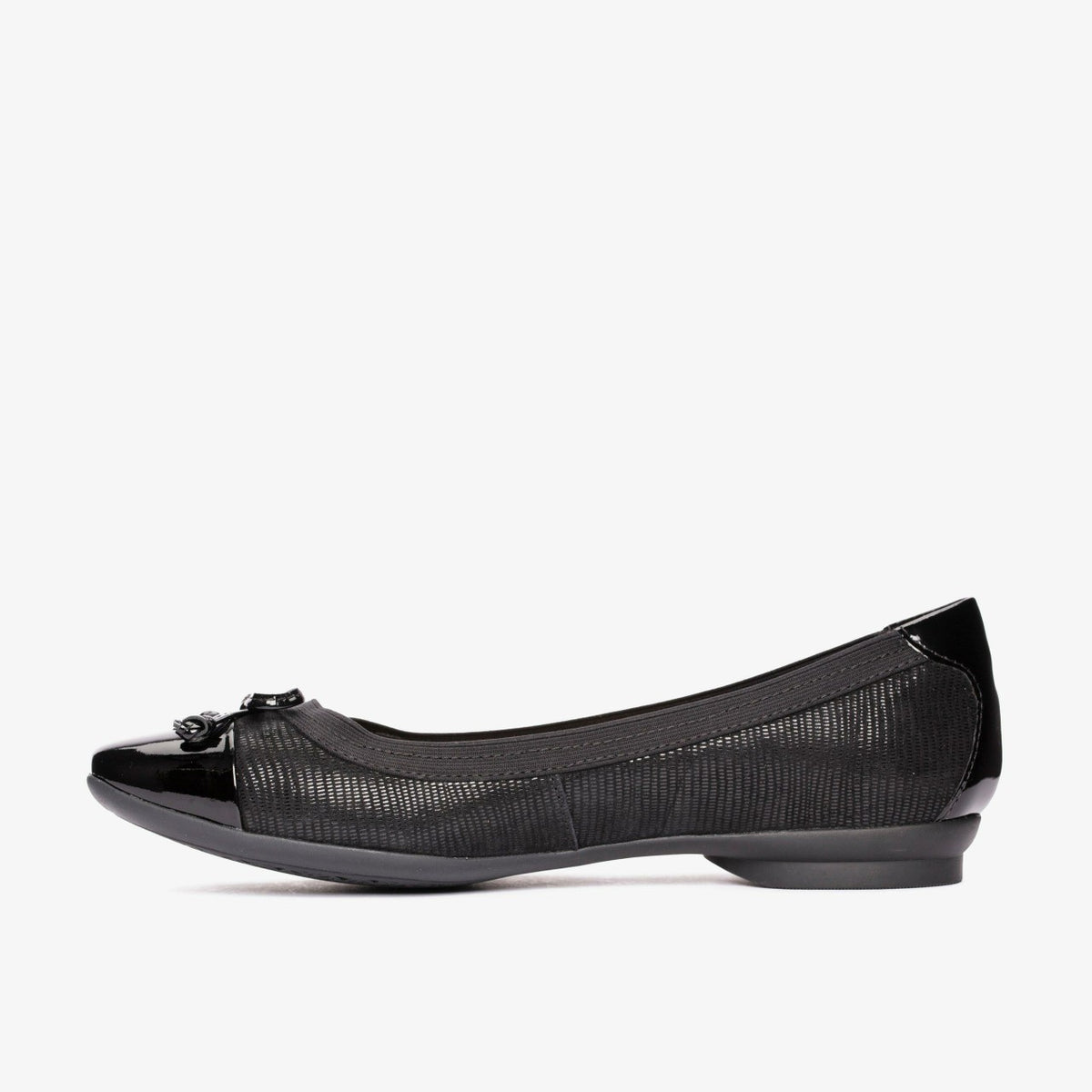 Women Candra Glow Black Suede