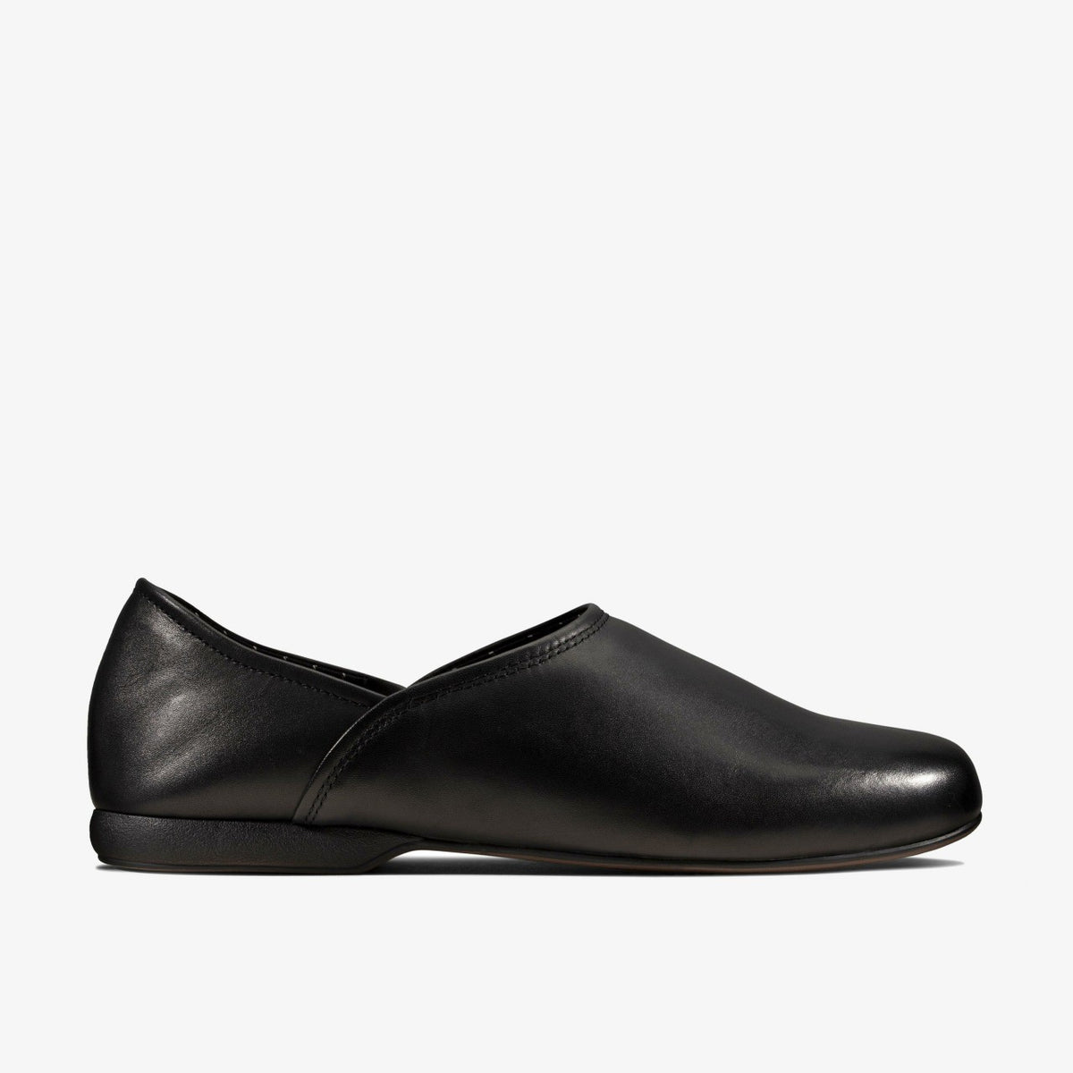 Men Harston Elite Slipper Black Leather