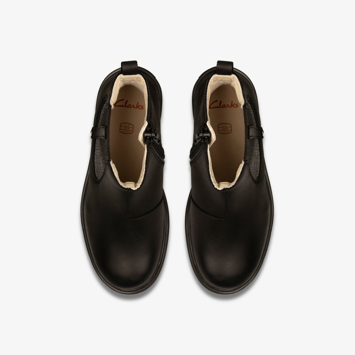 Kids Astrol Orin Kid Black Leather