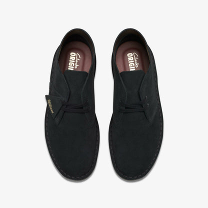 Men Desert Boot Black Suede