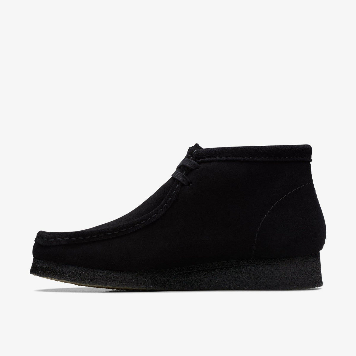 Men Wallabee Boot Black Suede