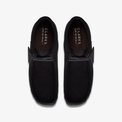 Men Wallabee Boot Black Suede