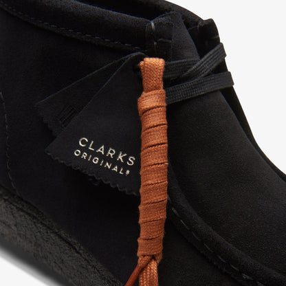 Men Wallabee Boot Black Suede