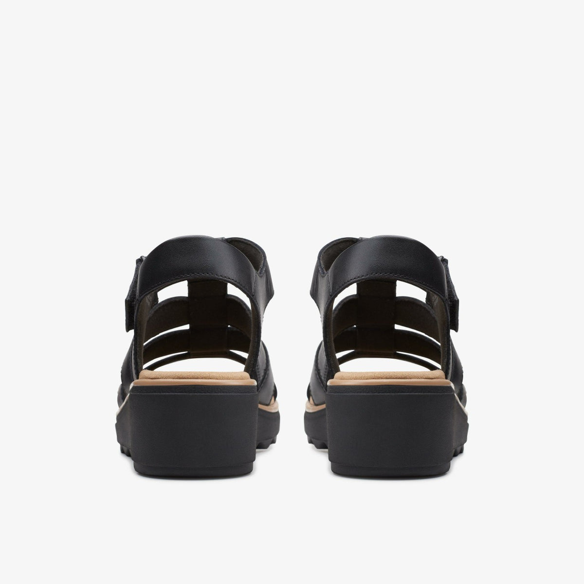 Women Jillian Quartz Black Leather