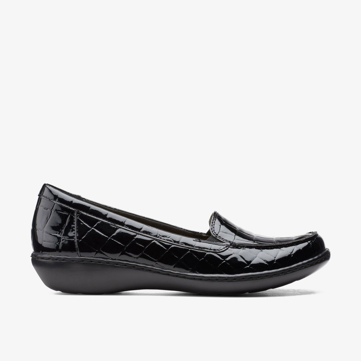 Women Ashland Jam Black Patent/Crocodile