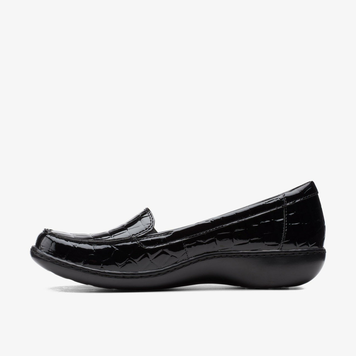 Women Ashland Jam Black Patent/Crocodile