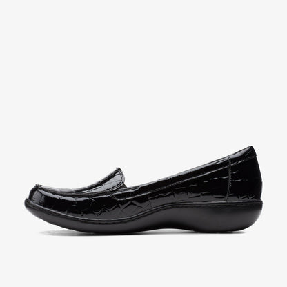 Women Ashland Jam Black Patent/Crocodile