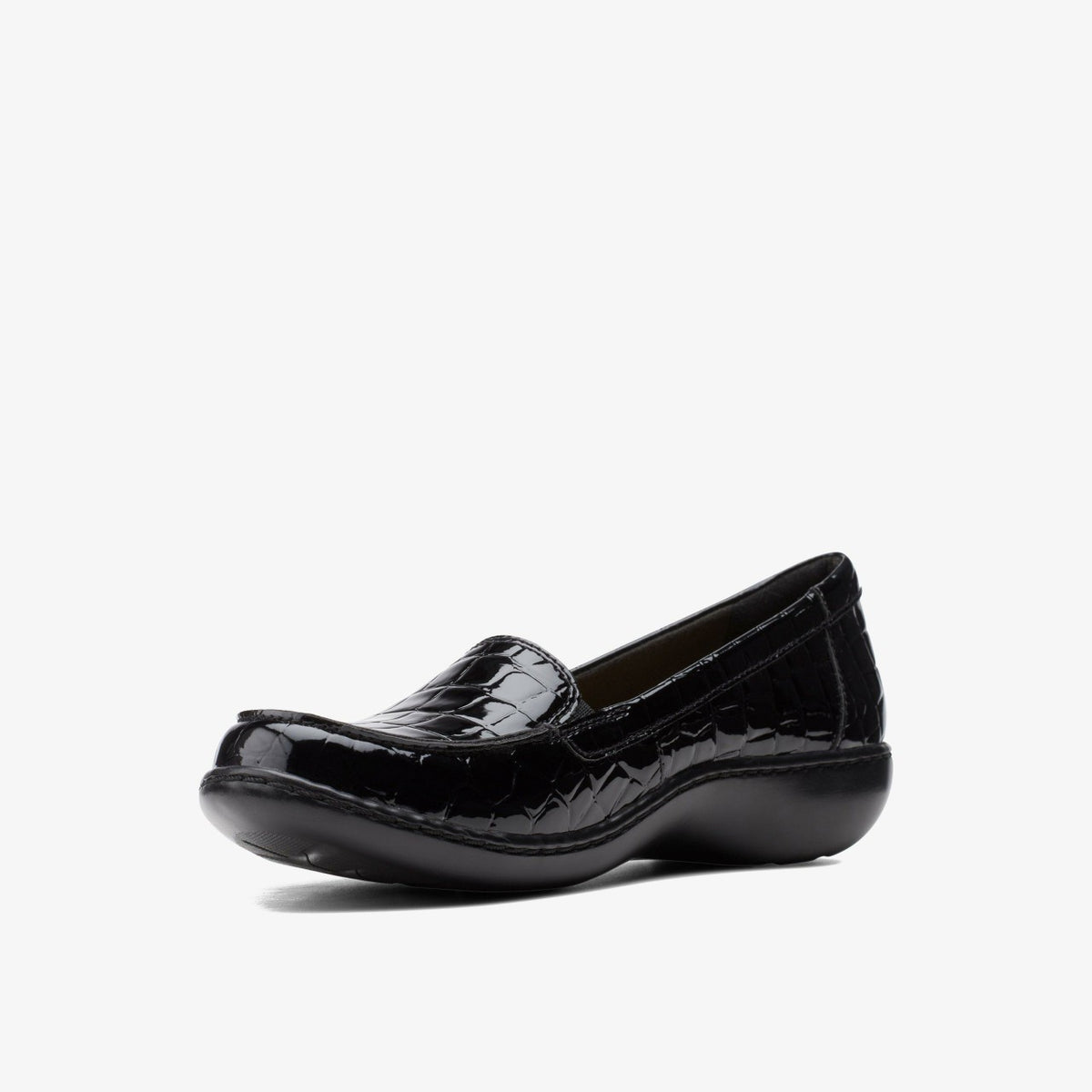 Women Ashland Jam Black Patent/Crocodile