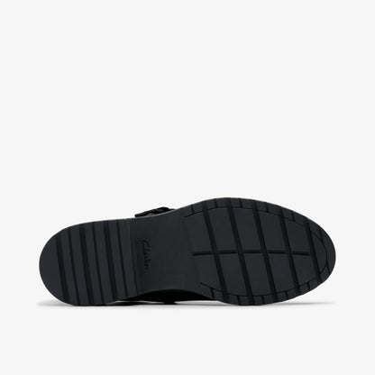 Kids Loxham Walk Youth Black Leather