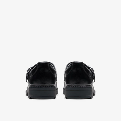 Kids Loxham Walk Youth Black Leather