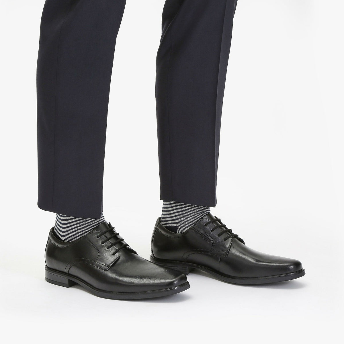 Men Howard Walk Black Leather
