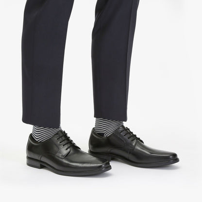 Men Howard Walk Black Leather
