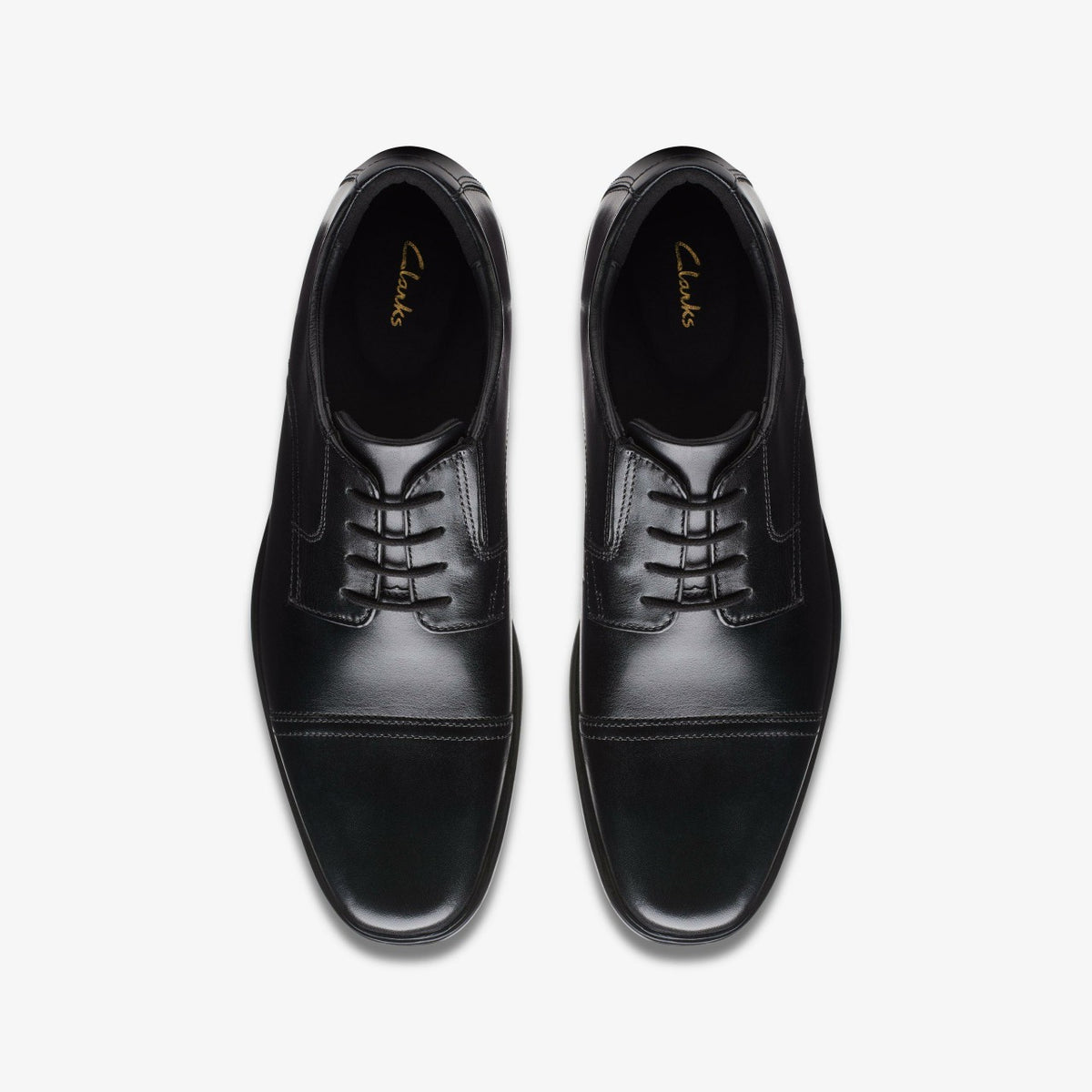 Men Howard Cap Black Leather