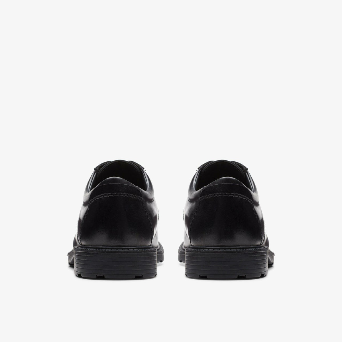 Men Kerton Lace Black Leather