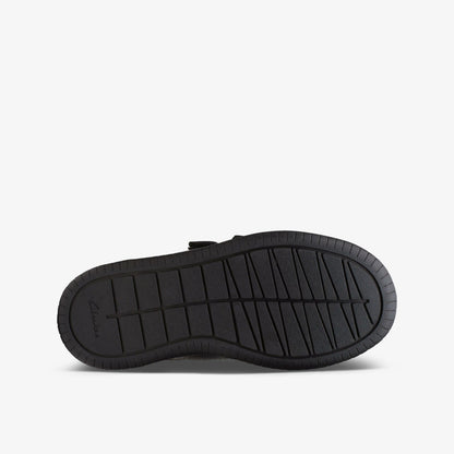 Kids Fawn Strap Kid Black Leather