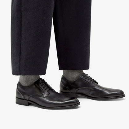 Men Craft Arlo Lace Black Leather