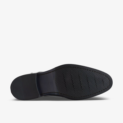 Men Craft Arlo Lace Black Leather