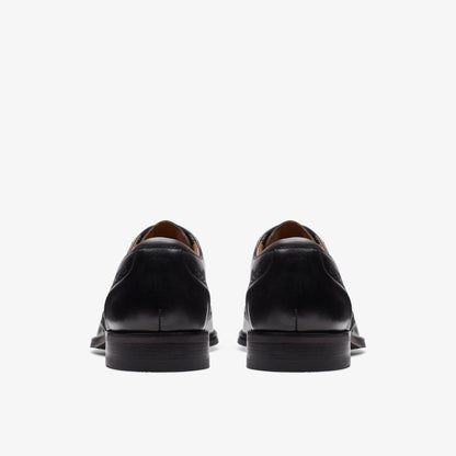 Men Craft Arlo Limit Brogue Black Leather