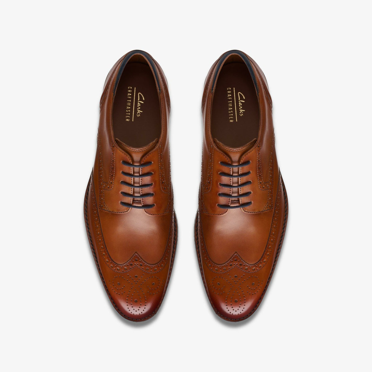 Men Craft Arlo Limit Brogue Tan Leather