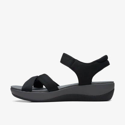 Women Arla Shore Black Textile
