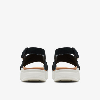 Women Dash Lite Wish Black Suede