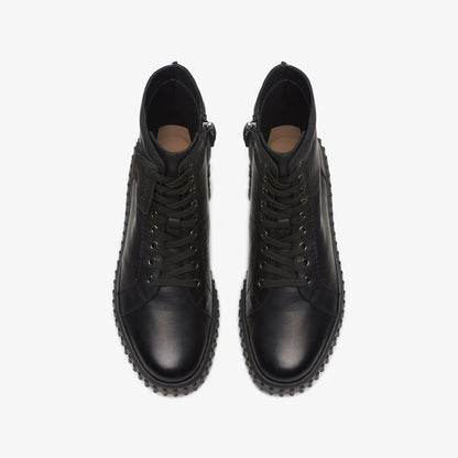 Women Torhill Rise Ankle Boot Black Leather