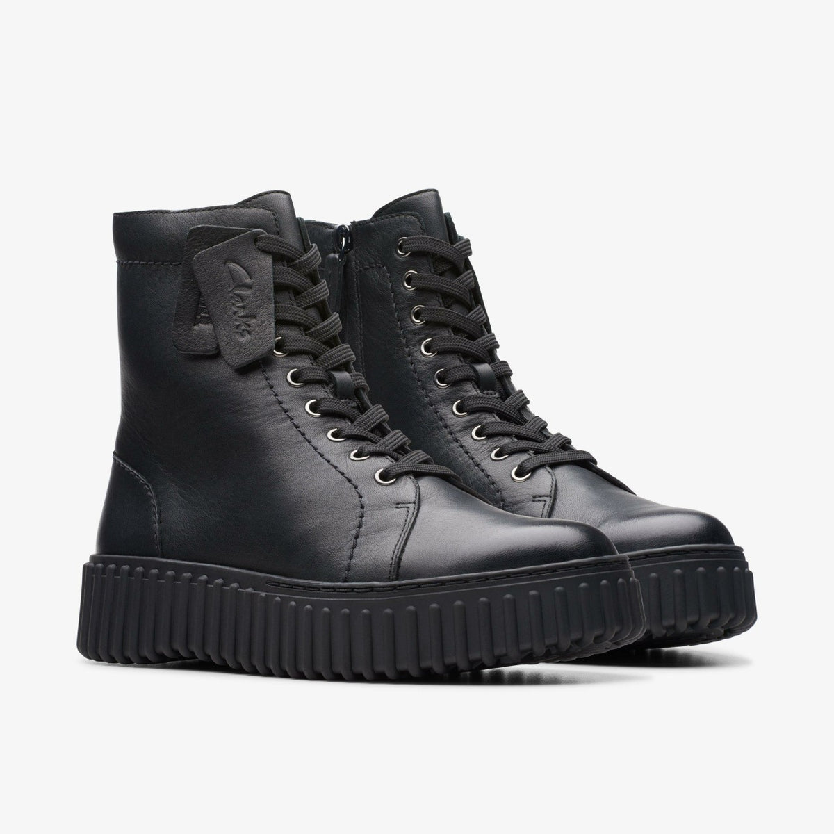 Women Torhill Rise Ankle Boot Black Leather