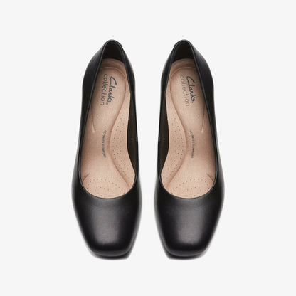 Women Kyndall Iris Black Leather