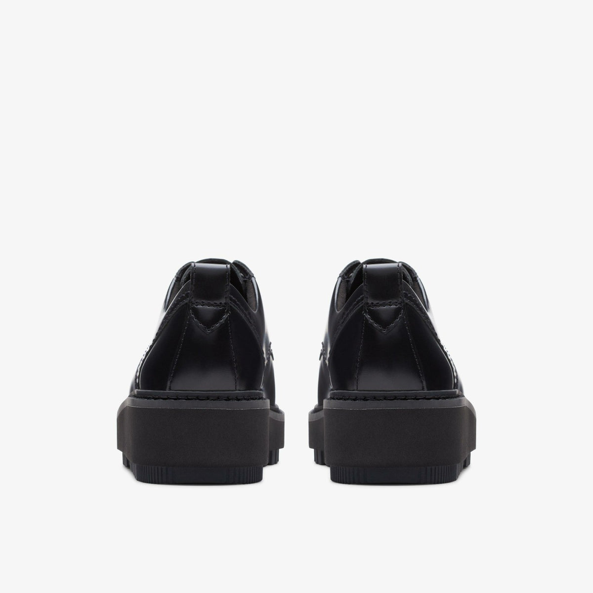 Women Orianna W Derby Black Leather