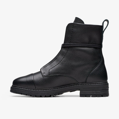Women Rixley Lace Black Leather