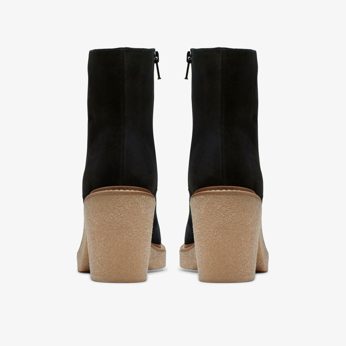 Women Colden Up Black Suede
