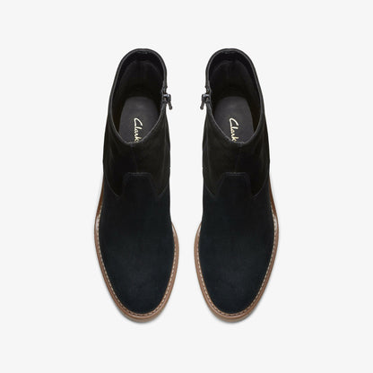 Women Colden Up Black Suede