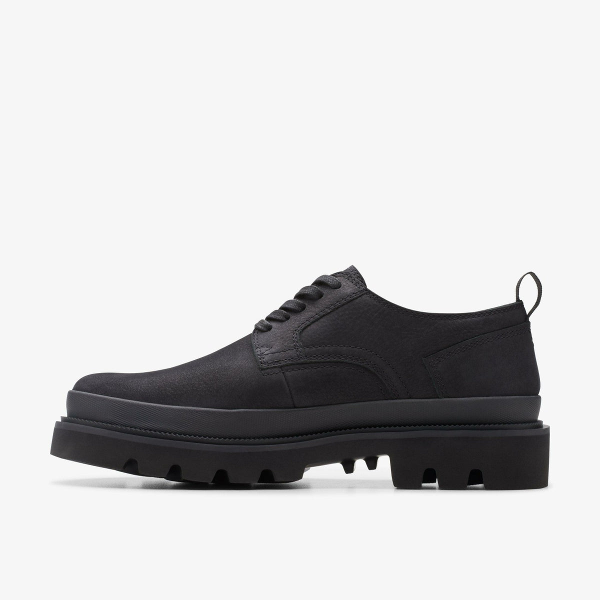 Men Badell Lace Black Nubuck