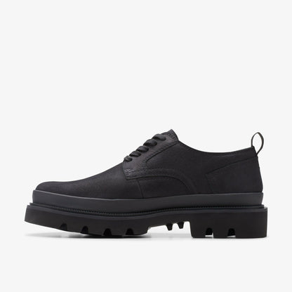 Men Badell Lace Black Nubuck