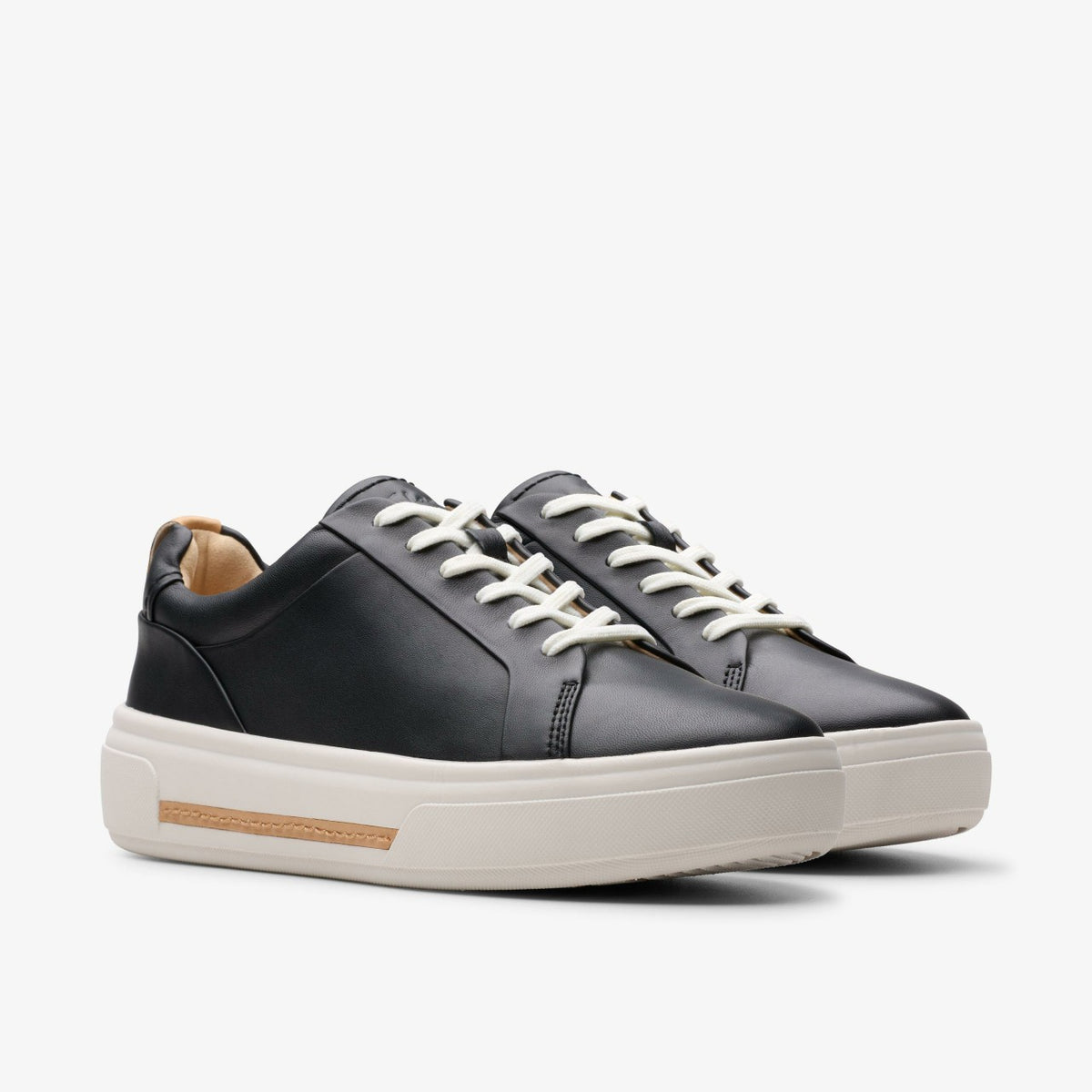 Women Hollyhock Walk Black Leather