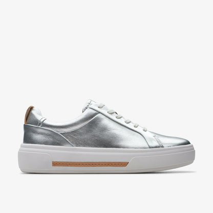 Women Hollyhock Walk Silver Leather
