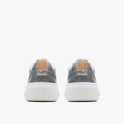Women Hollyhock Walk Silver Leather